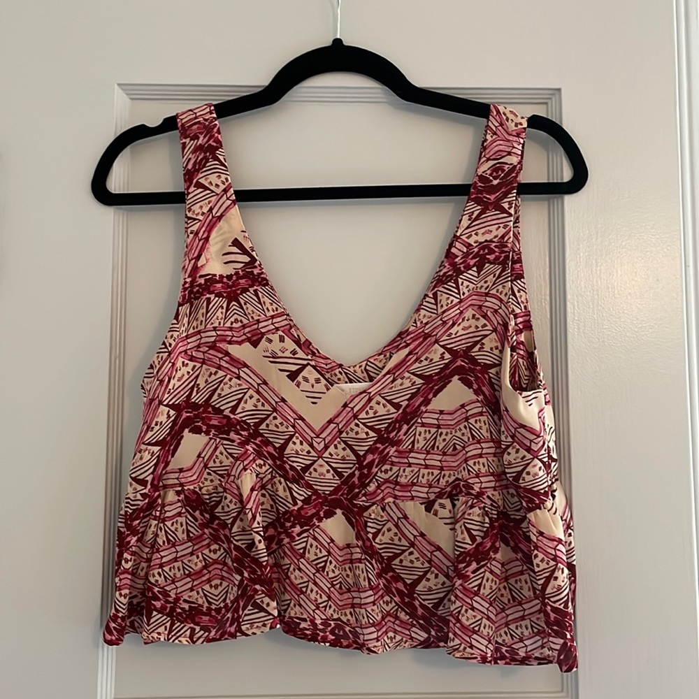 Brand new Stone Cold Fox silk top